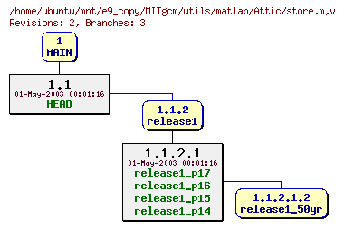 Revisions of MITgcm/utils/matlab/store.m
