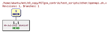 Revisions of MITgcm_contrib/test_scripts/other/openmpi.sh